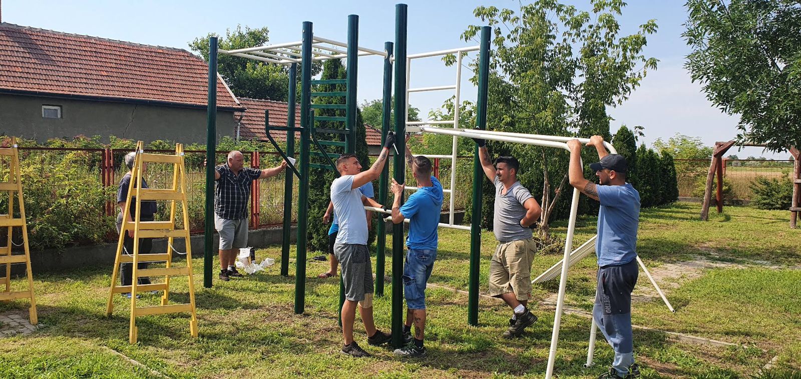 Szabadtéri kondipark – további kép